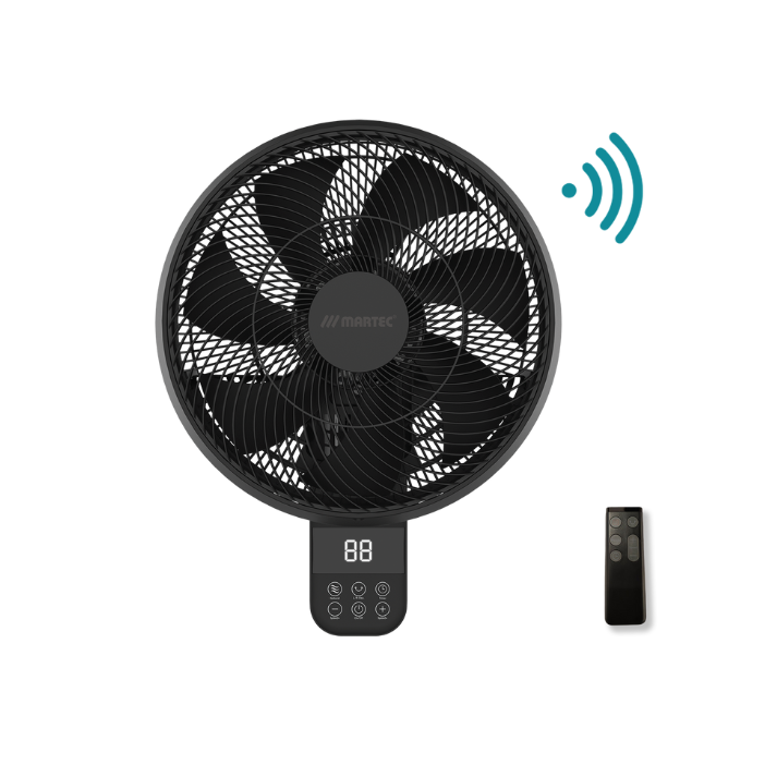 Avalon DC 14″ Smart Wall Fan With Remote Control