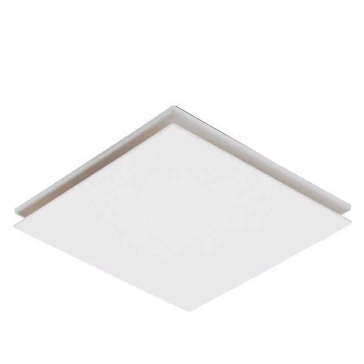 Flow 240 / 295 Round or Square Exhaust Fan Model Number: MXFFS30W Low profile design ideal for installation in bathroom, laundry and any residential and apartments applications Swivel quick mount base for easy installation PP plastic housing with ABS fascia Built in thermal overload protection Side ducting access outlet with draft stopper included