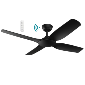 Viper DC 52″ 4 Blade Smart Ceiling Fan With WIFI Remote Control- Matt Black